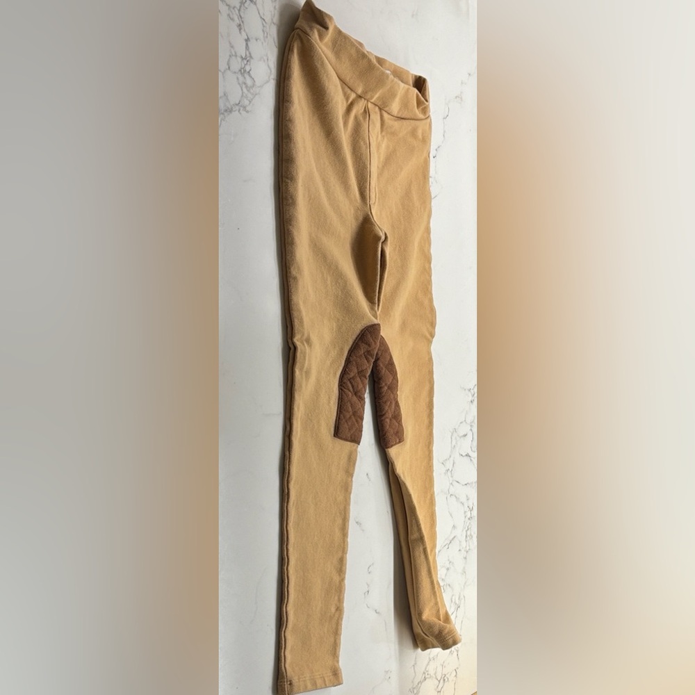 The Beaufort Bonnet Company Tan faux riding pants for girls
